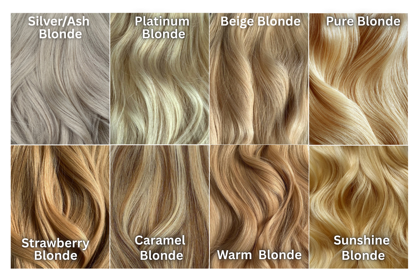 Platinum Blonde Ponytail