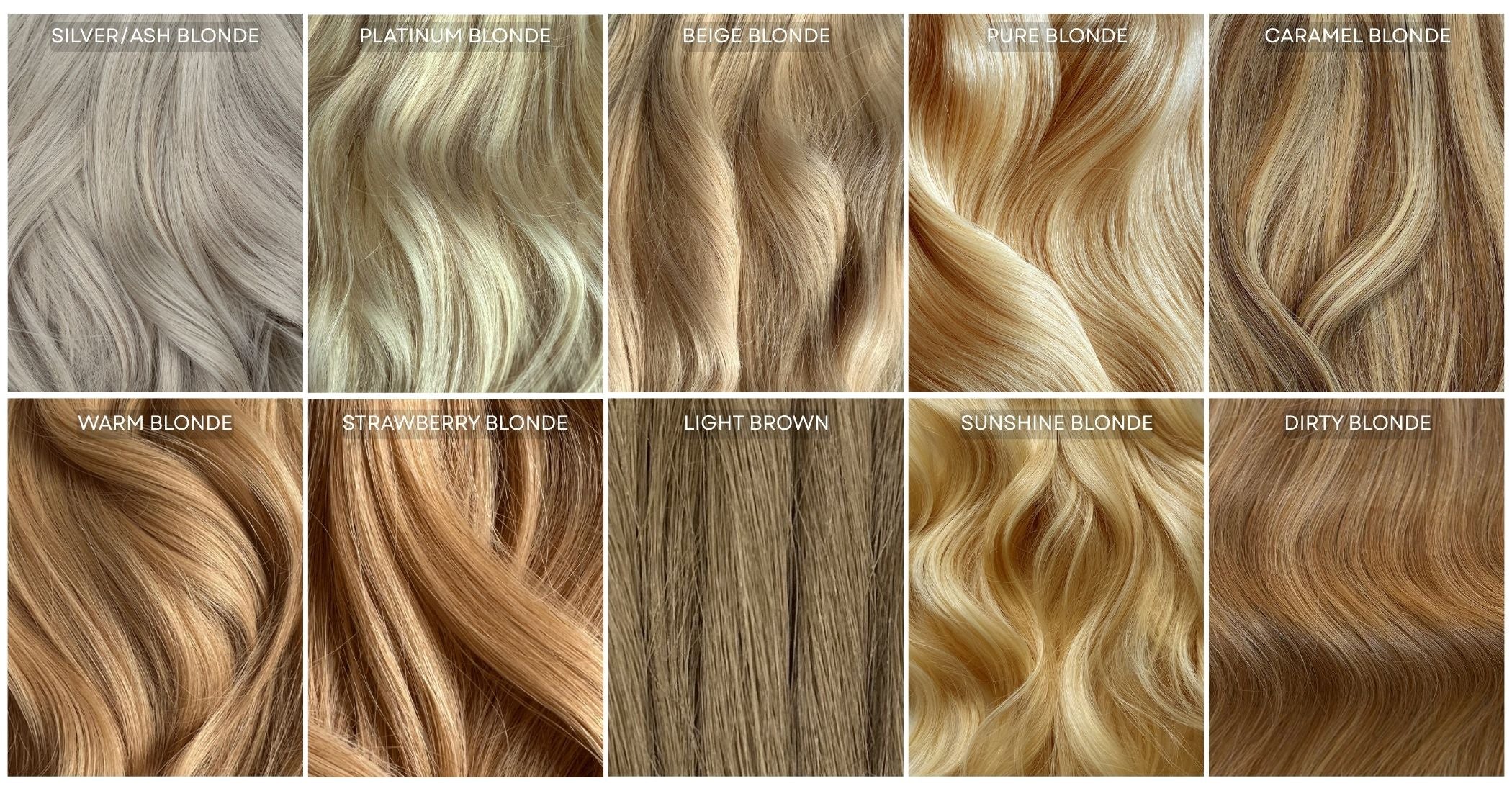 Sunshine Blonde Ponytail