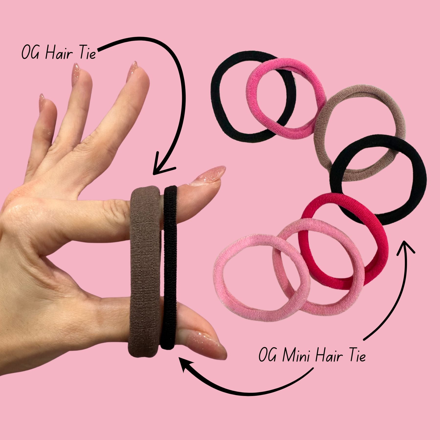 The OG MINI Hair Ties — Made for Thin Hair