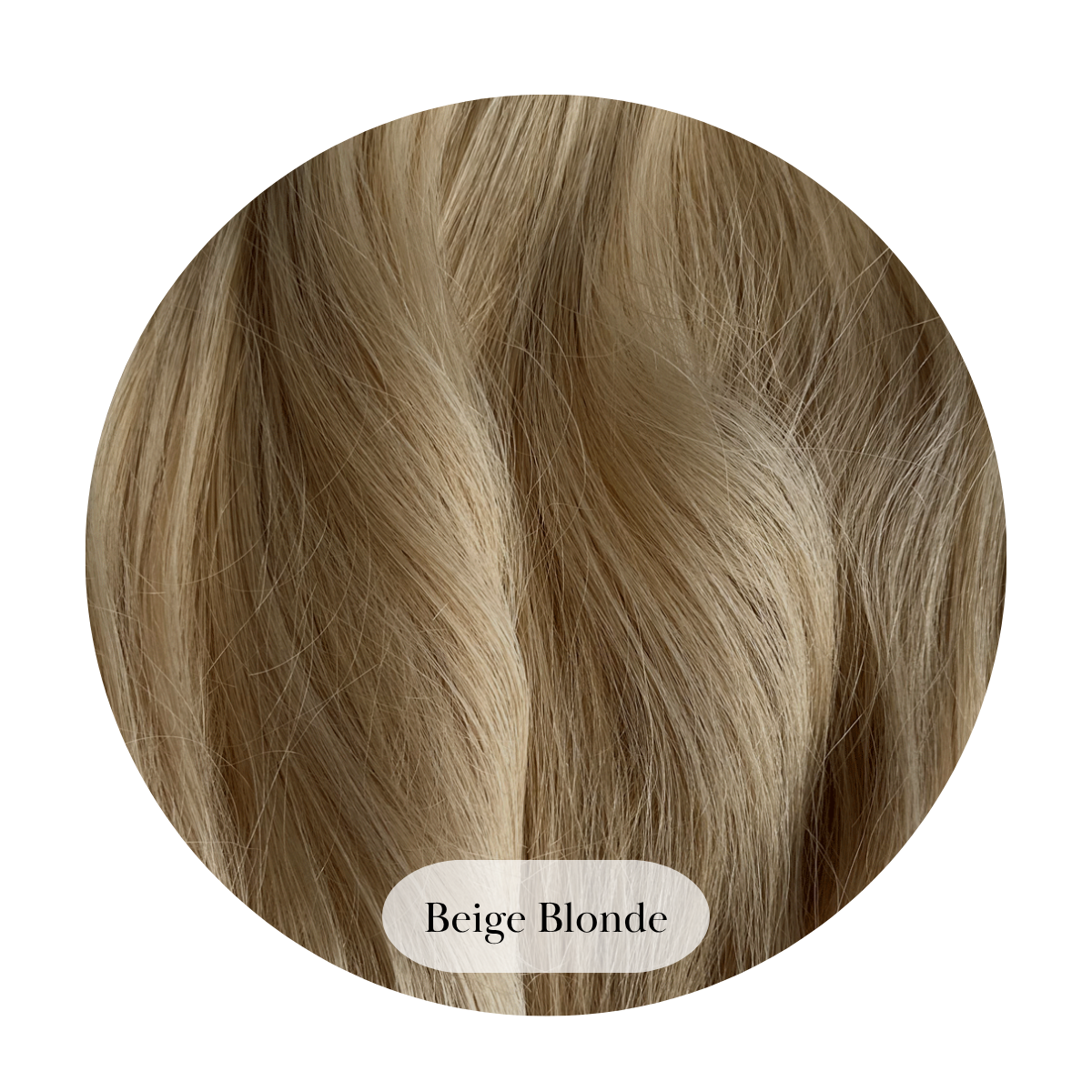 Beige Blonde Ponytail