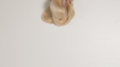 sunshine blonde ponytail clipin hair extension