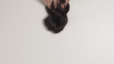 off black ponytail clipin hair extension