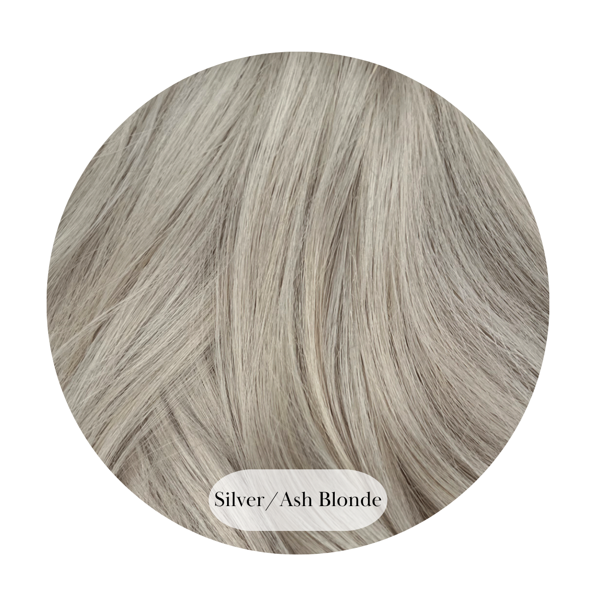 Silver/ Ash Blonde Ponytail